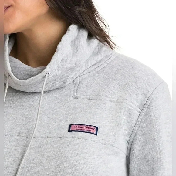 Vineyard Vines Slub Funnel Neck Shep Pullover - Size Small - NWOT 🐋 - Picture 5 of 9